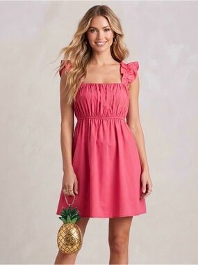 Abercrombie & Fitch Ruffle Strap Mini Dress Size XLP